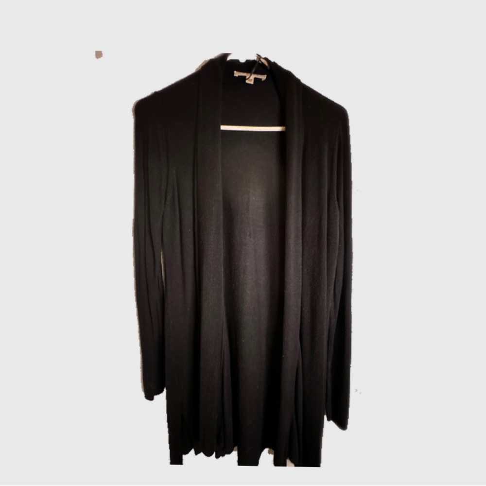 Large black Cyrus Cardigan
